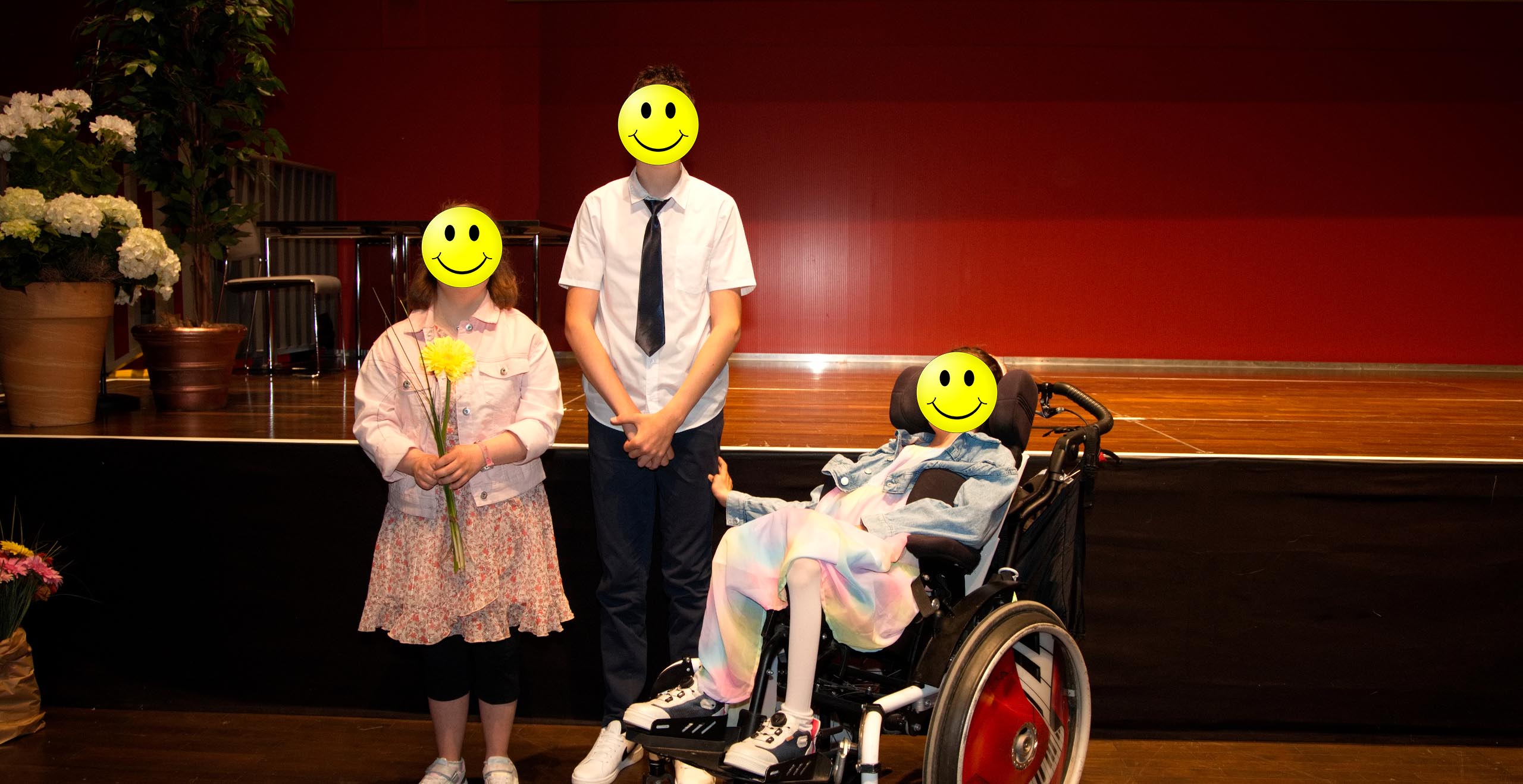 Feier für besondere Kinder